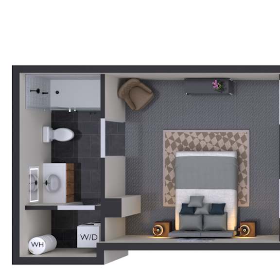 Thumbnail 1 of 2 1 bed 1 bath T at Textile Apartments, Cincinnati, OH, 21286