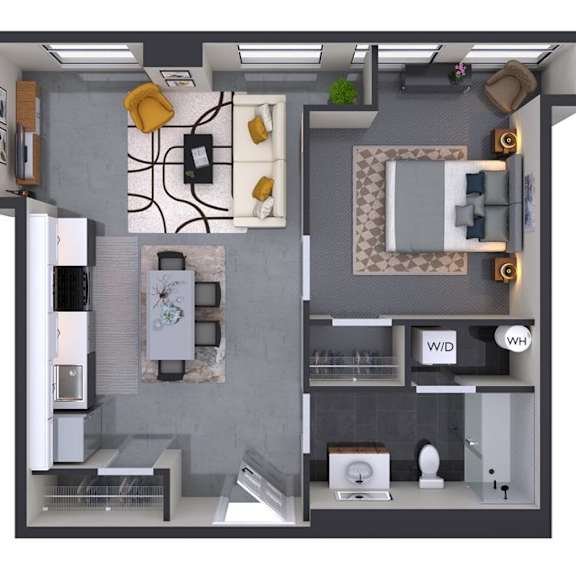 Thumbnail 1 of 2 1 bedroom 1 bath at Textile Apartments, Ohio