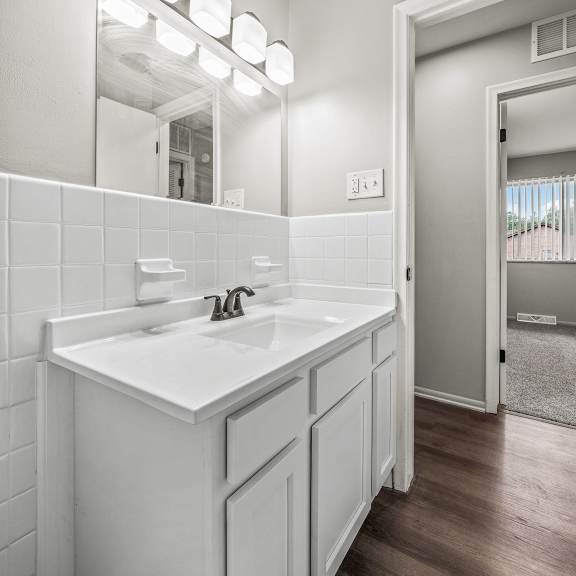 a bathroom at 9028 stinger drive