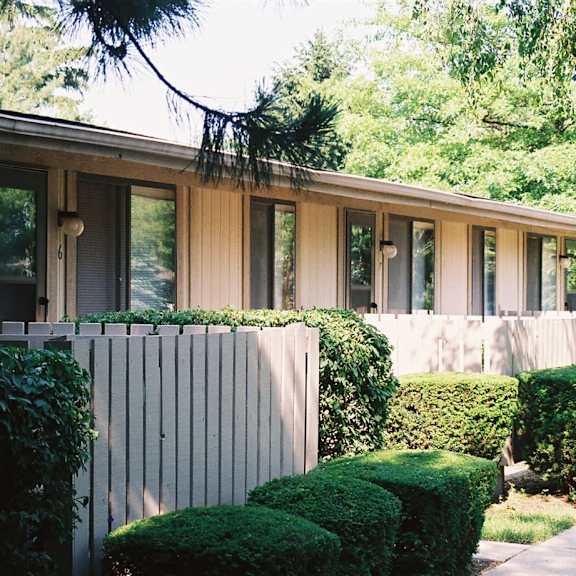 outside