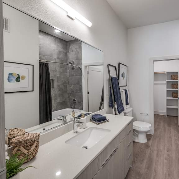 our apartments offer a bathroom with a shower