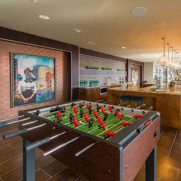 foosball table revl heights the barvin group, houston, 77009