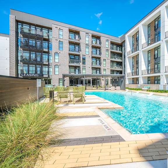 take a dip in our resort style swimming pool
