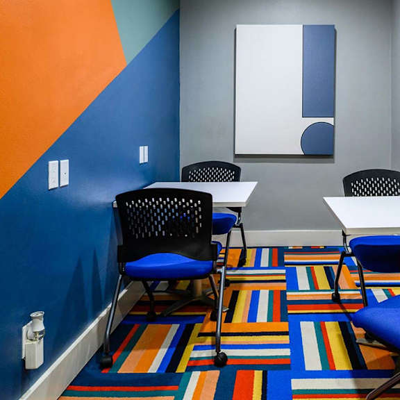 work spaces at the daphne apartments, the barvin group, houston, texas