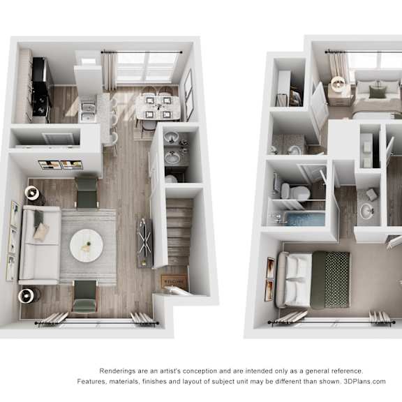 two images of a floor plan of a house.