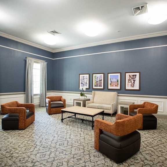 clubroom at spring arbor of williamsburg, williamsburg, va