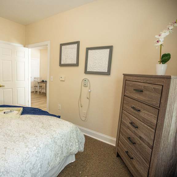 bedroom at spring arbor of williamsburg, virginia, 23185