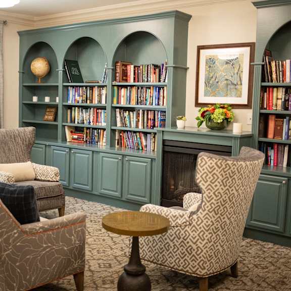 library at spring arbor of williamsburg, virginia, 23185