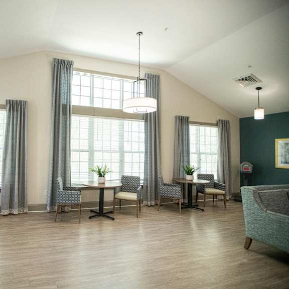 lounge area at spring arbor of williamsburg, williamsburg, 23185