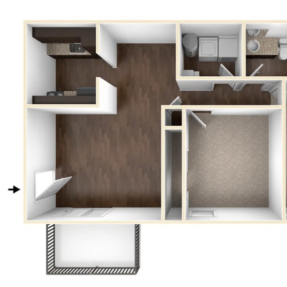 Premier Apartments Newly Renovated 2 Bedroom