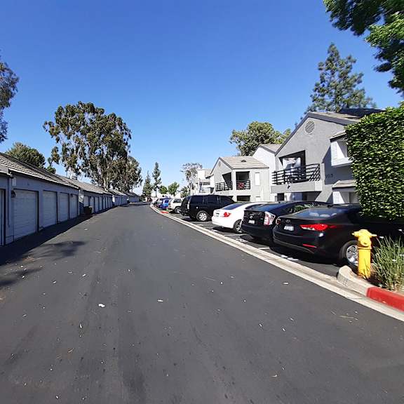 garages, parking areas