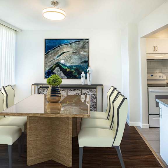 2 bedroom dinning area