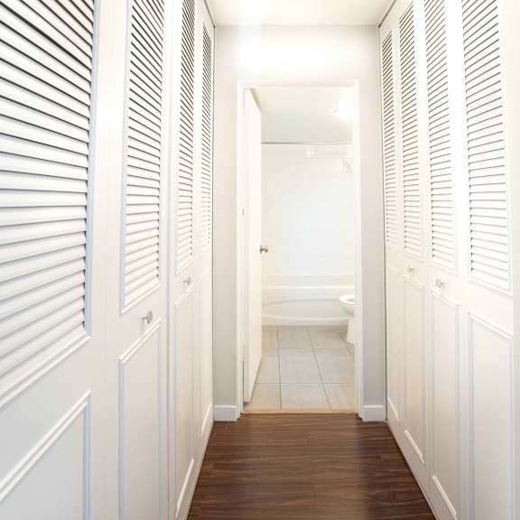2 bedroom - closet