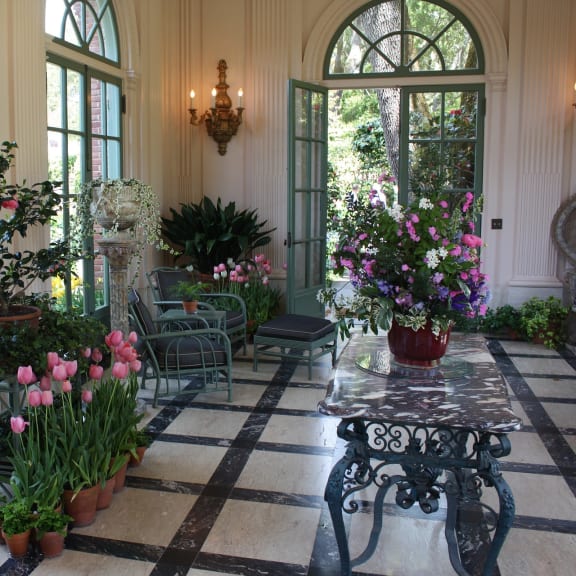 garden area