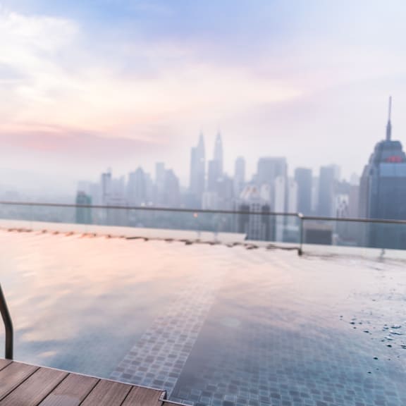 rooftop swimming pool