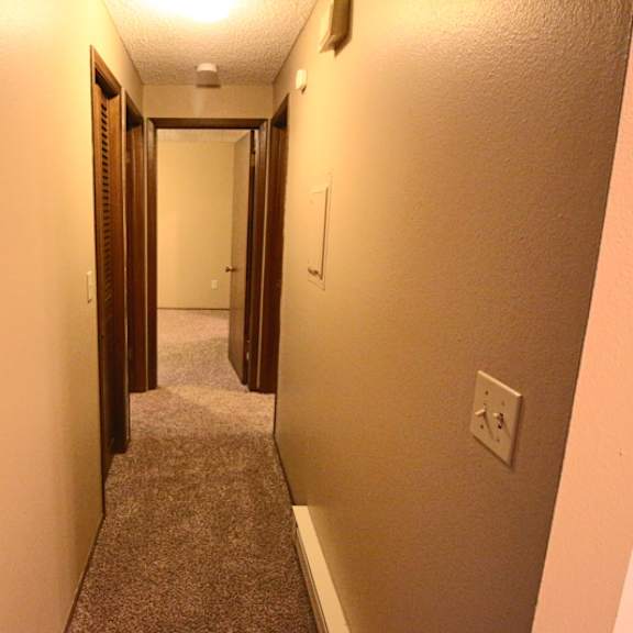 2 bedroom hallway