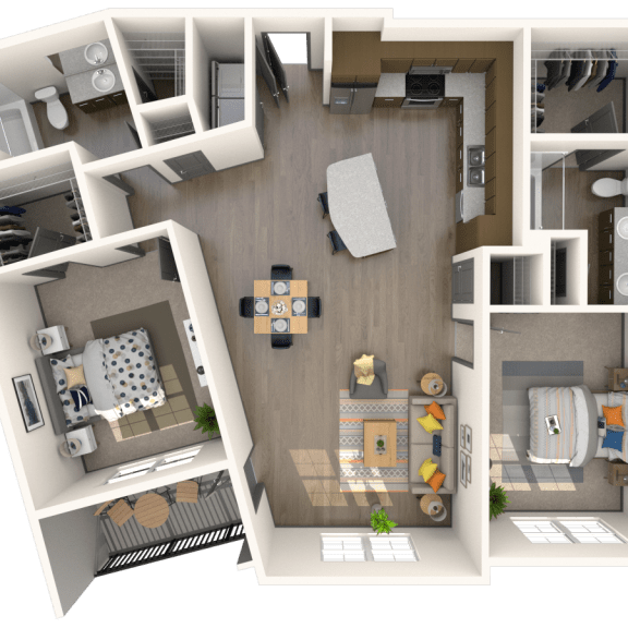 Thumbnail 1 of 2 Siena Floor Plan at The Rialto, Orlando, FL