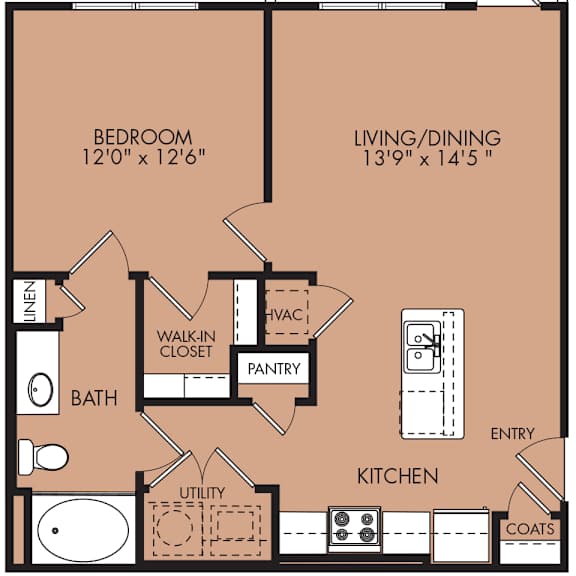 Thumbnail 2 of 2 Balcones Floor Plan at The Legend, Waco, Texas