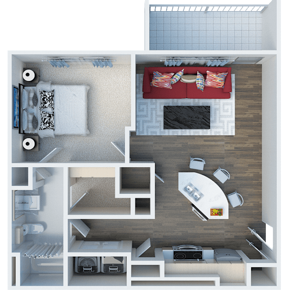 Thumbnail 1 of 2 Cameron Floor Plan at The Legend, Waco, TX, 76712