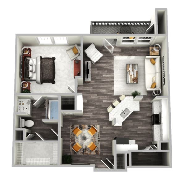 Thumbnail 1 of 2 Lenox Deluxe Floor Plan at Emblem Alpharetta, Alpharetta, Georgia