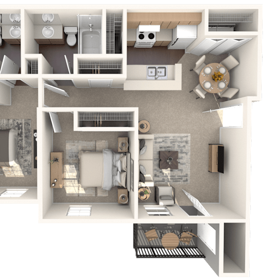 Thumbnail 1 of 2 The Oltorf Classic Floor Plan at Monterey Ranch, Austin, TX, 78749