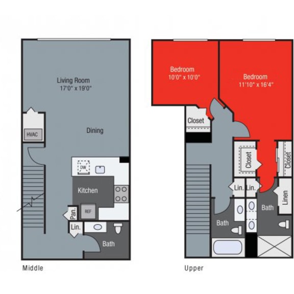 Thumbnail 2 of 2 Oleander Floor Plan at Floresta, Jupiter, FL