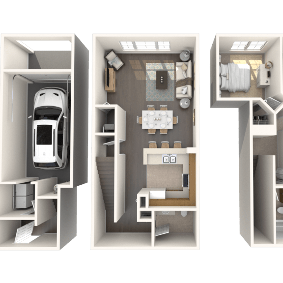 Thumbnail 1 of 2 Oleander Floor Plan at Floresta, Jupiter, Florida, 33458