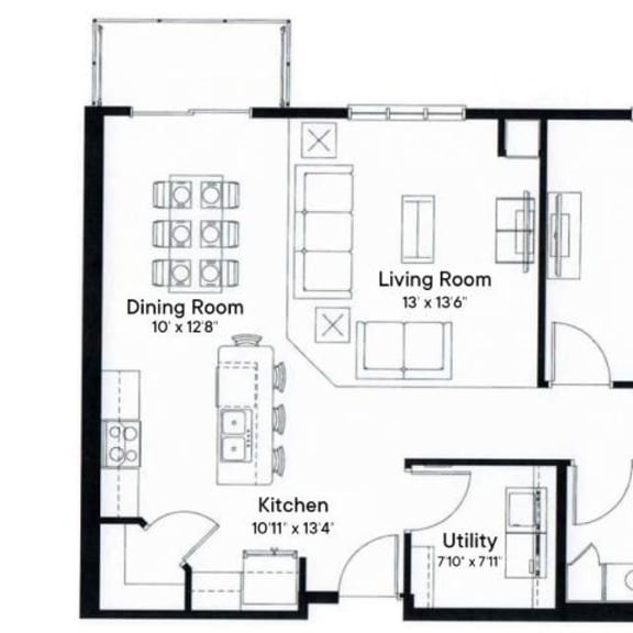 Thumbnail 2 of 2 Essex Floor Plan at SoRoc On Maine, Minnesota