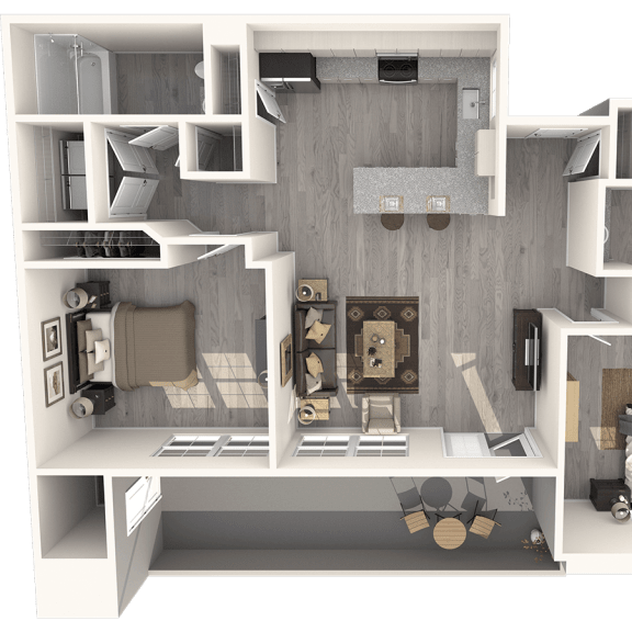 Thumbnail 1 of 2 The Tucson Floor Plan at Pima Canyon, Tucson, 85704