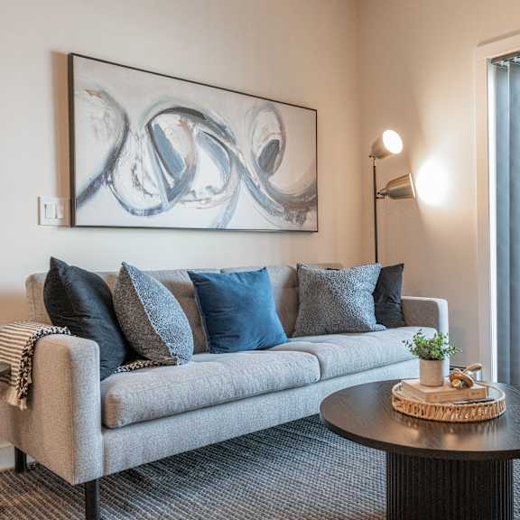 living room at vista apartments at edgemont, edmonton alberta