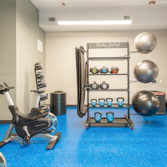 fitness studio at vista apartments at edgemont, alberta, t6m 1j4