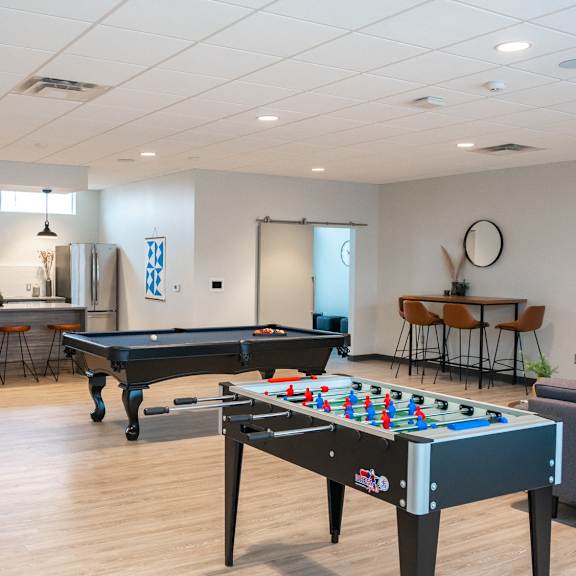 interior - wide shot of clubhouse interior