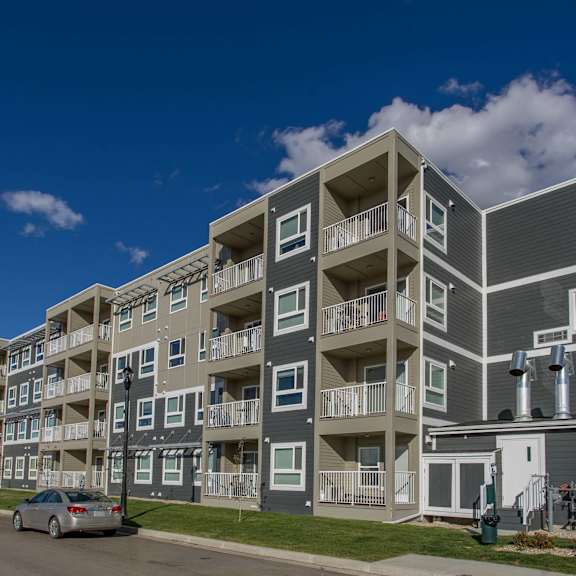 exterior of harbour view estates