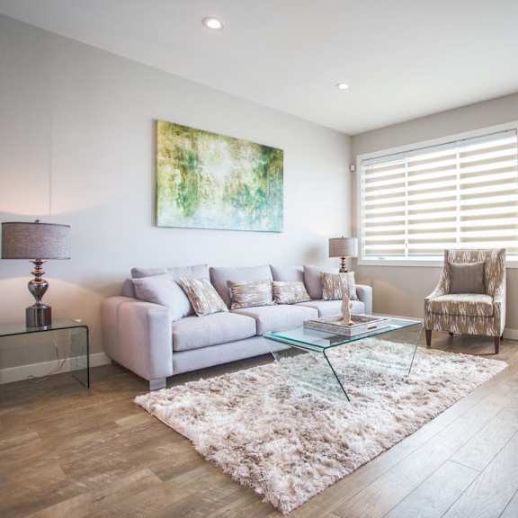 interior - wide shot of living room