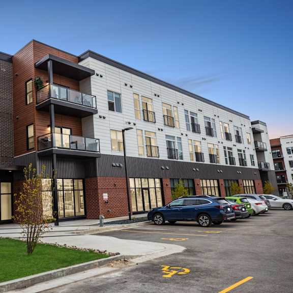 exterior of latitude 49 at sage creek