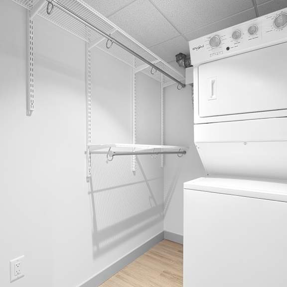 laundry area at raymond block, edmonton