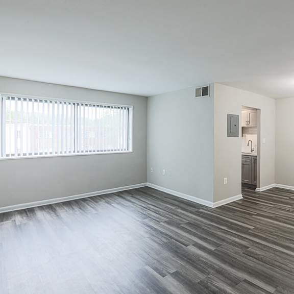 unfurnished living area at flats of forestville, maryland