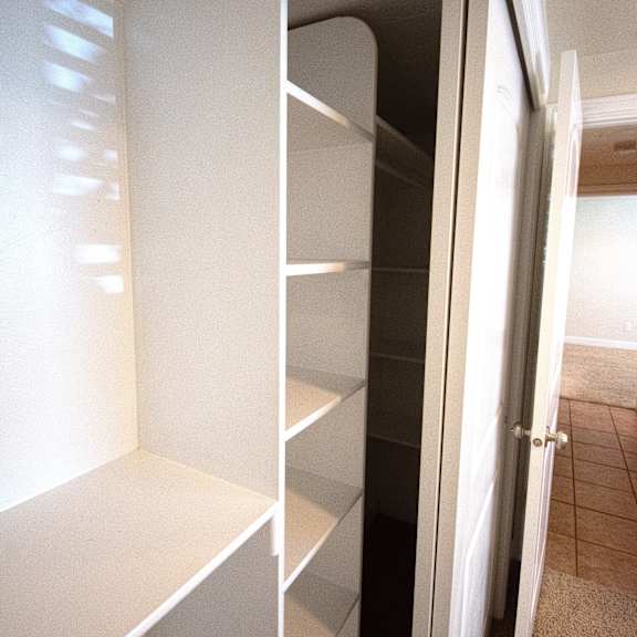 a white refrigerator with the door open.