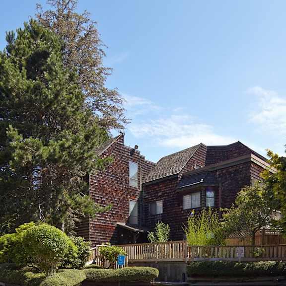 a view of the house from the street