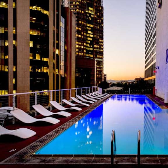 the pool at the ace hotel downtown