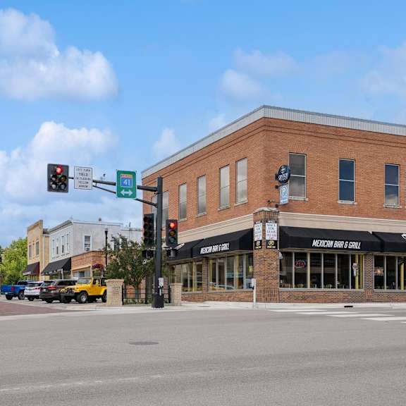 view of downtown