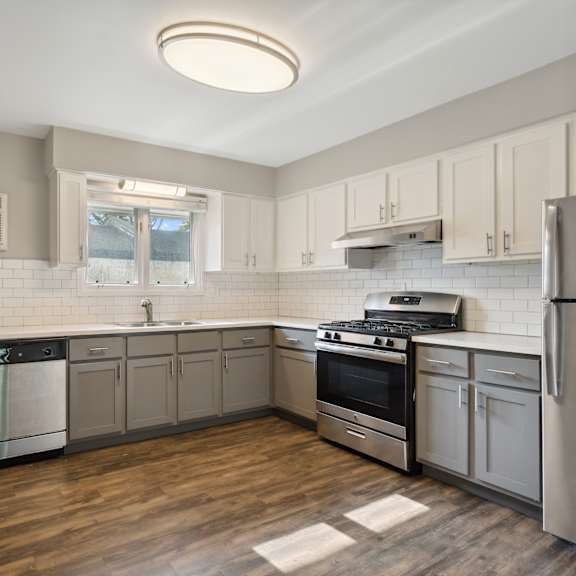 kitchen interior at the clarendon