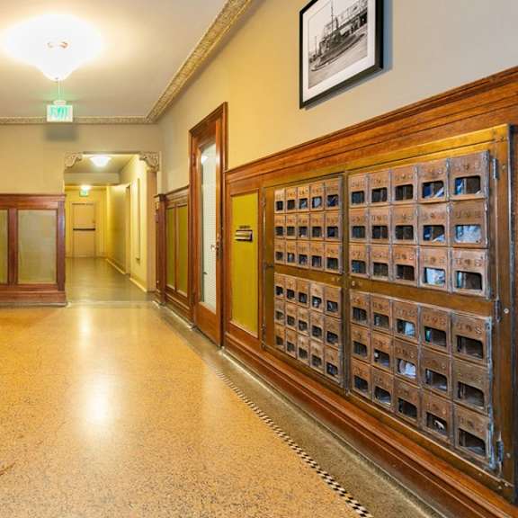 locker room at the windham apartments, seattle