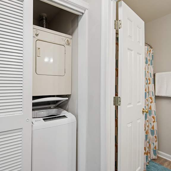 in-unit washer and dryer