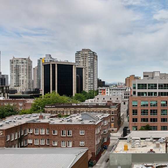 view from roof at the windham apartments, washington
