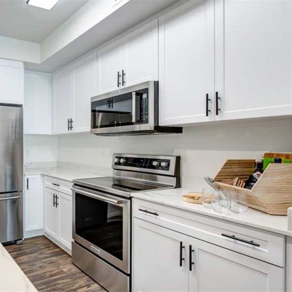 fully furnished kitchen at arrive los carneros, goleta, california