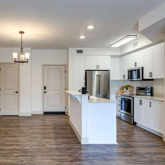 wood floor living room at arrive los carneros, goleta, ca