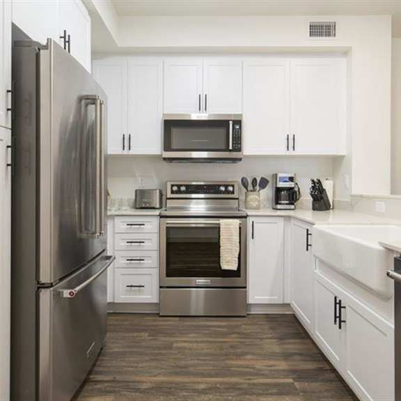 fully equipped kitchen at arrive los carneros, california