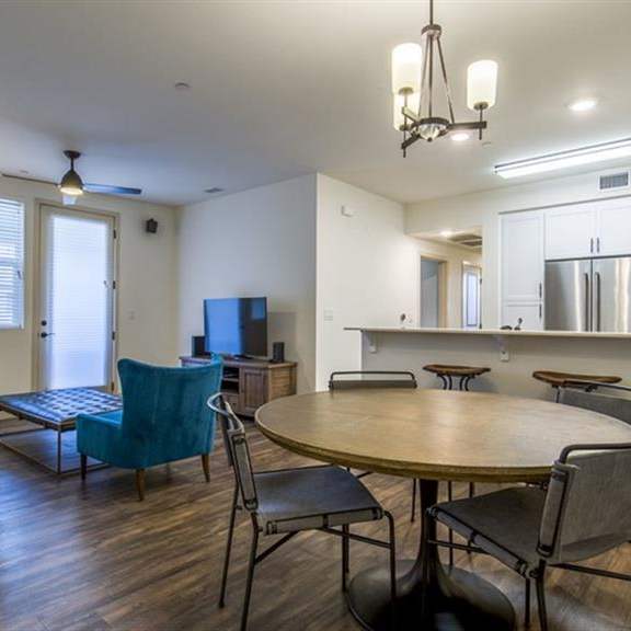 dining space at arrive los carneros, goleta, ca, 93117