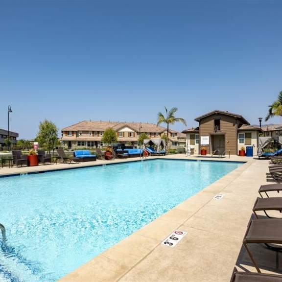 relaxing pool at arrive los carneros, goleta, ca, 93117